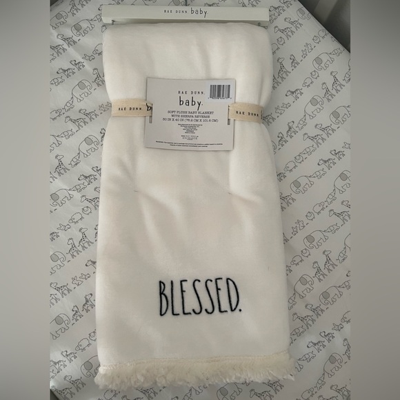 Rae Dunn Other Nwt New Rae Dunn By Enchante Plush White Baby